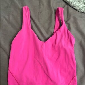 Lululemon Athletica Bright Pink Align Tank